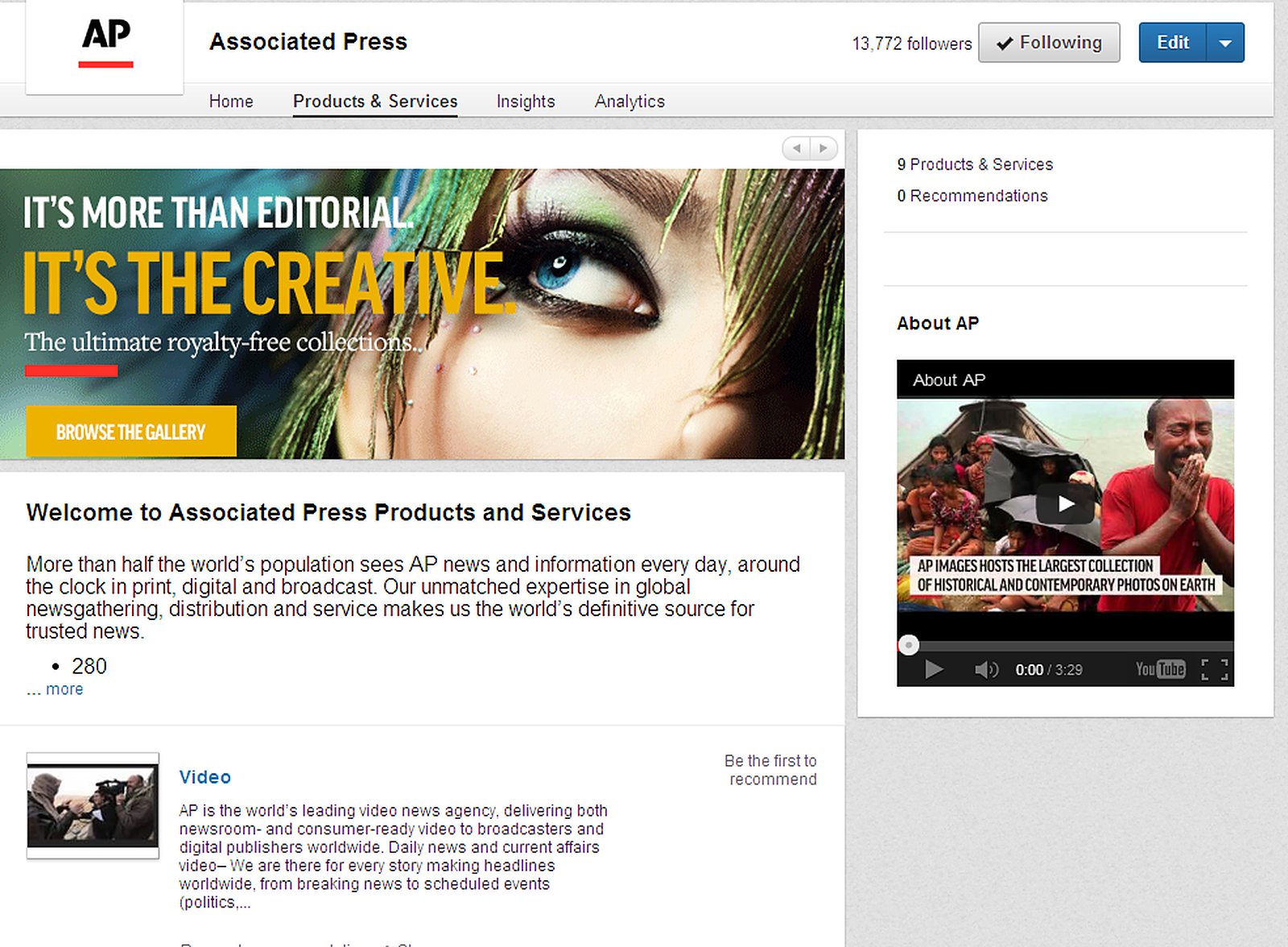 linkedin USE screengrab