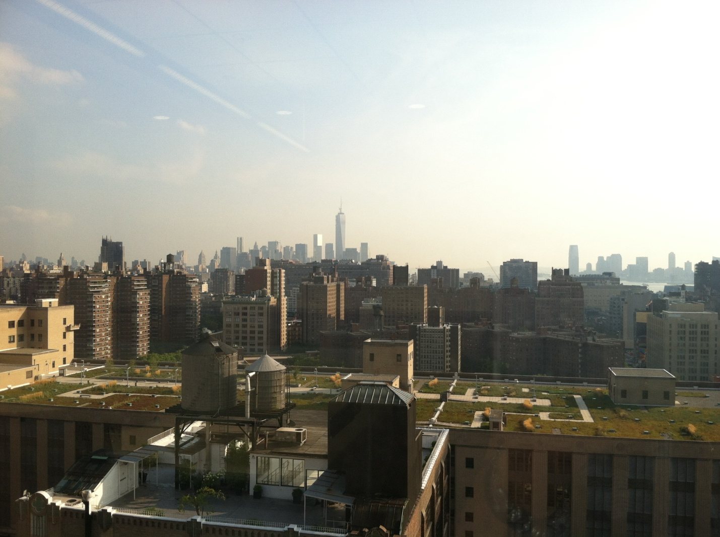 View from marketing office