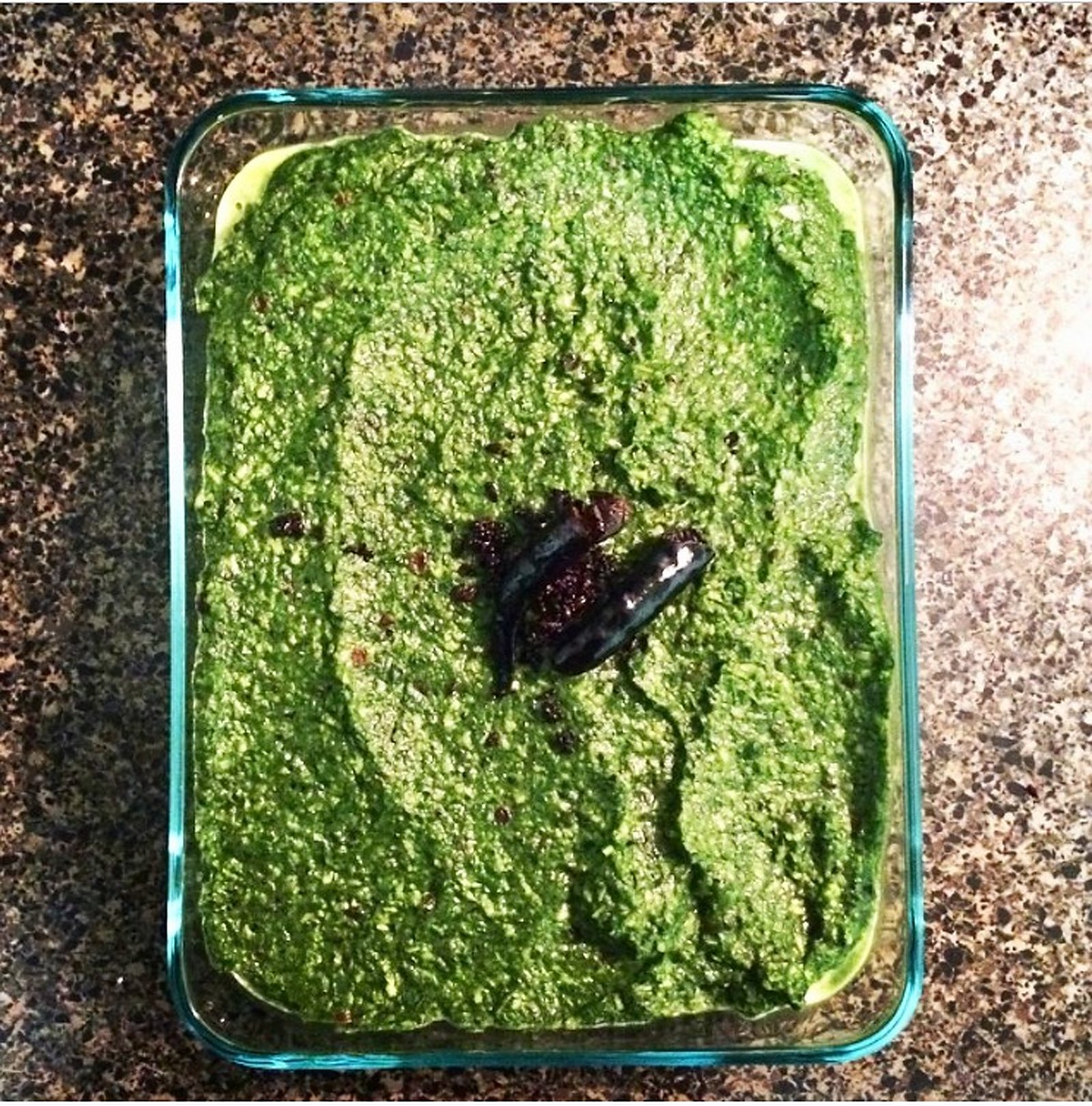 Ground Spinach with Seasoned Coconut