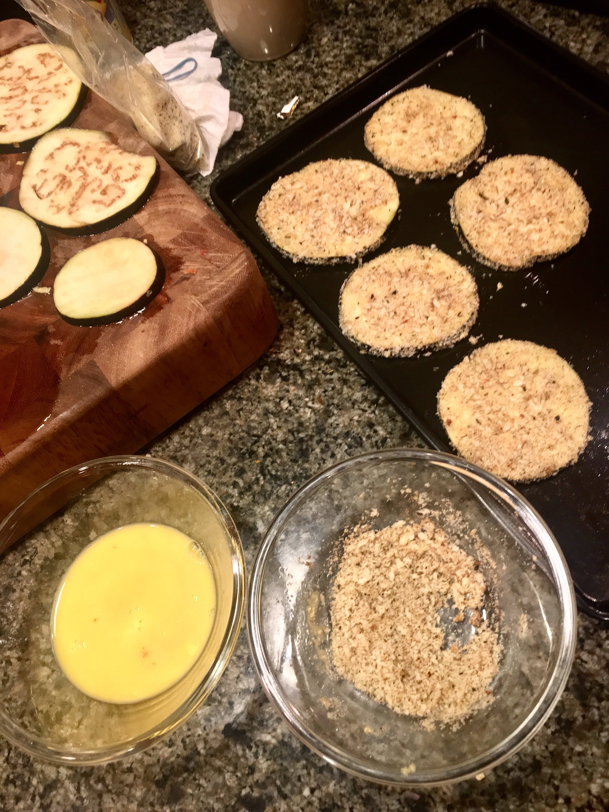 Baked Eggplant Parmesan Stacks , photo 5