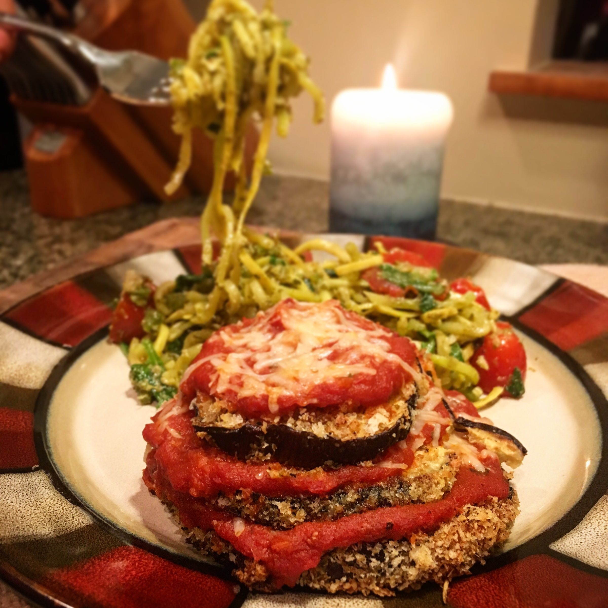Baked Eggplant Parmesan Stacks , photo 1