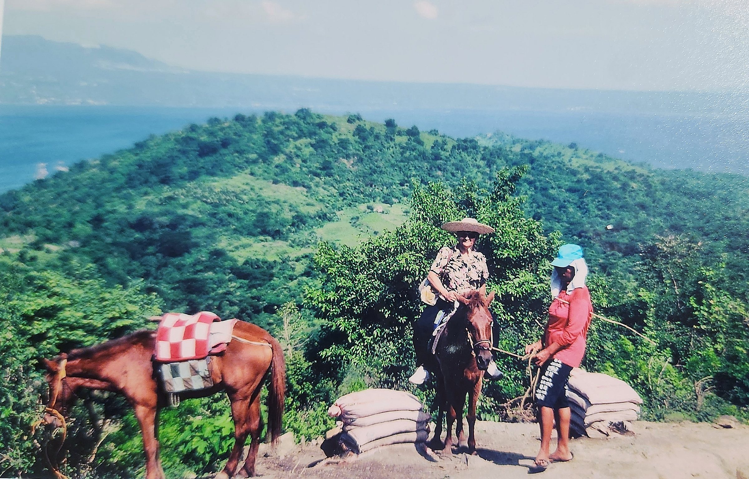 horseback ride up the Taal Crater