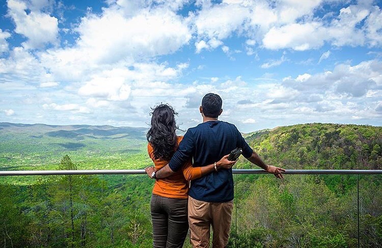 View from the Amicalola Falls Lodge