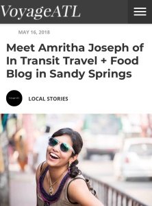 writer Amritha Alladi Joseph , blogger Amritha Alladi Joseph. Atlanta blogger Amritha Joseph, Atlanta writer Amritha Alladi