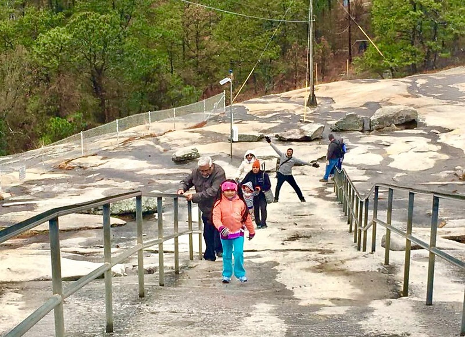 Despite the steep ascent at the very top, even kids and seniors can do it!