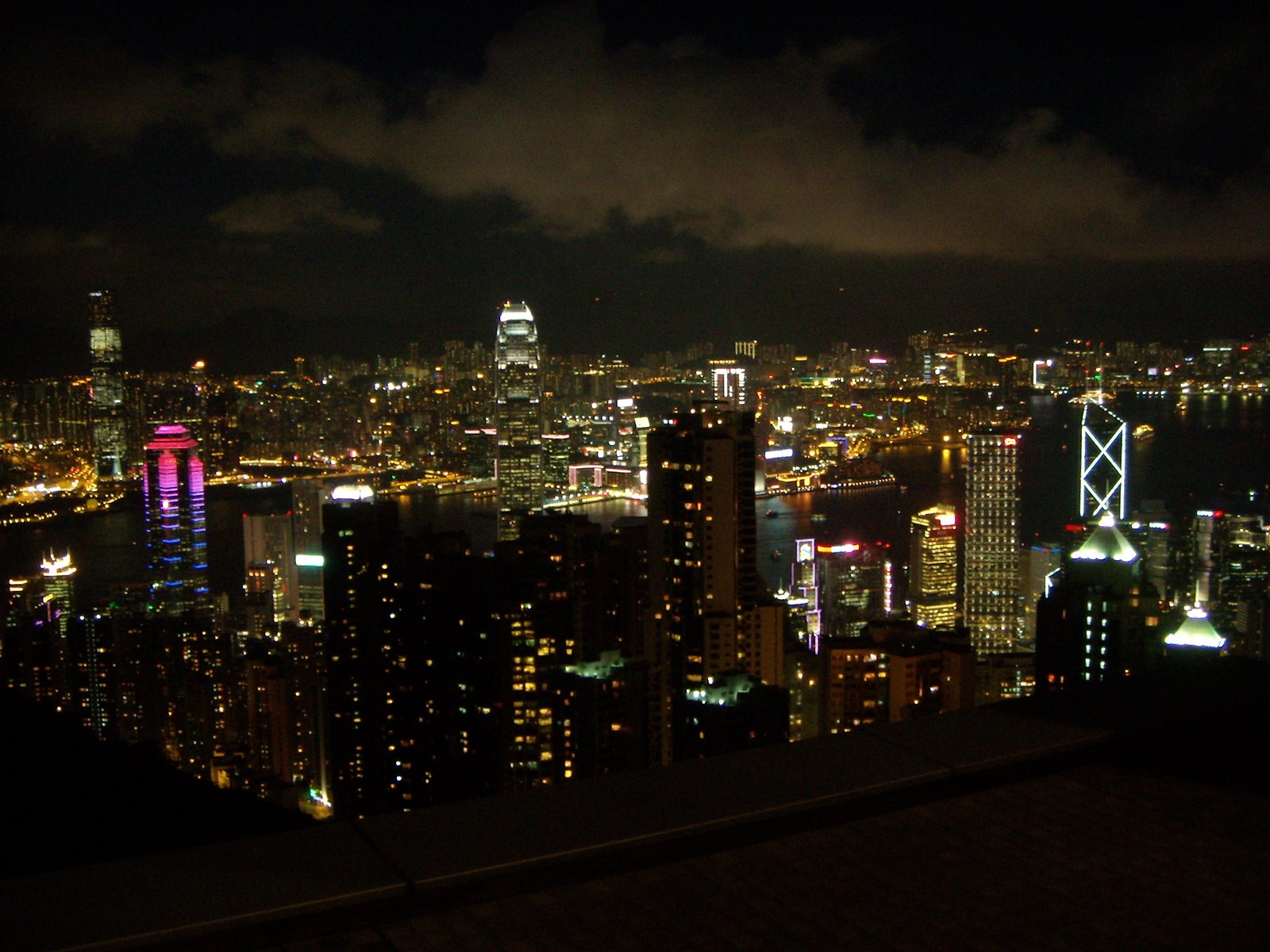 Hong Kong skyline from Victoria’s Peak.