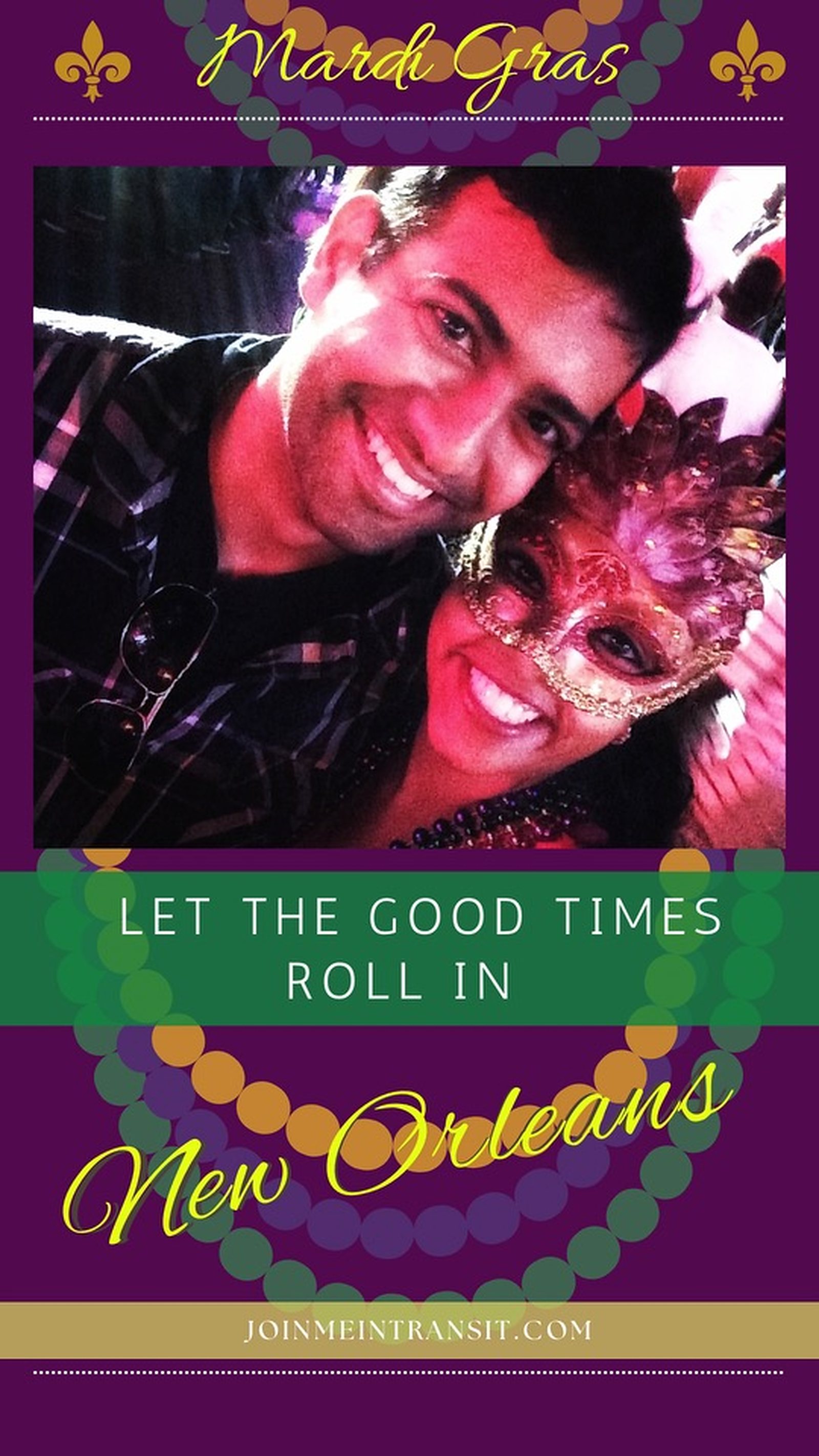 photo of youngsters at Mardi Gras in New Orleans