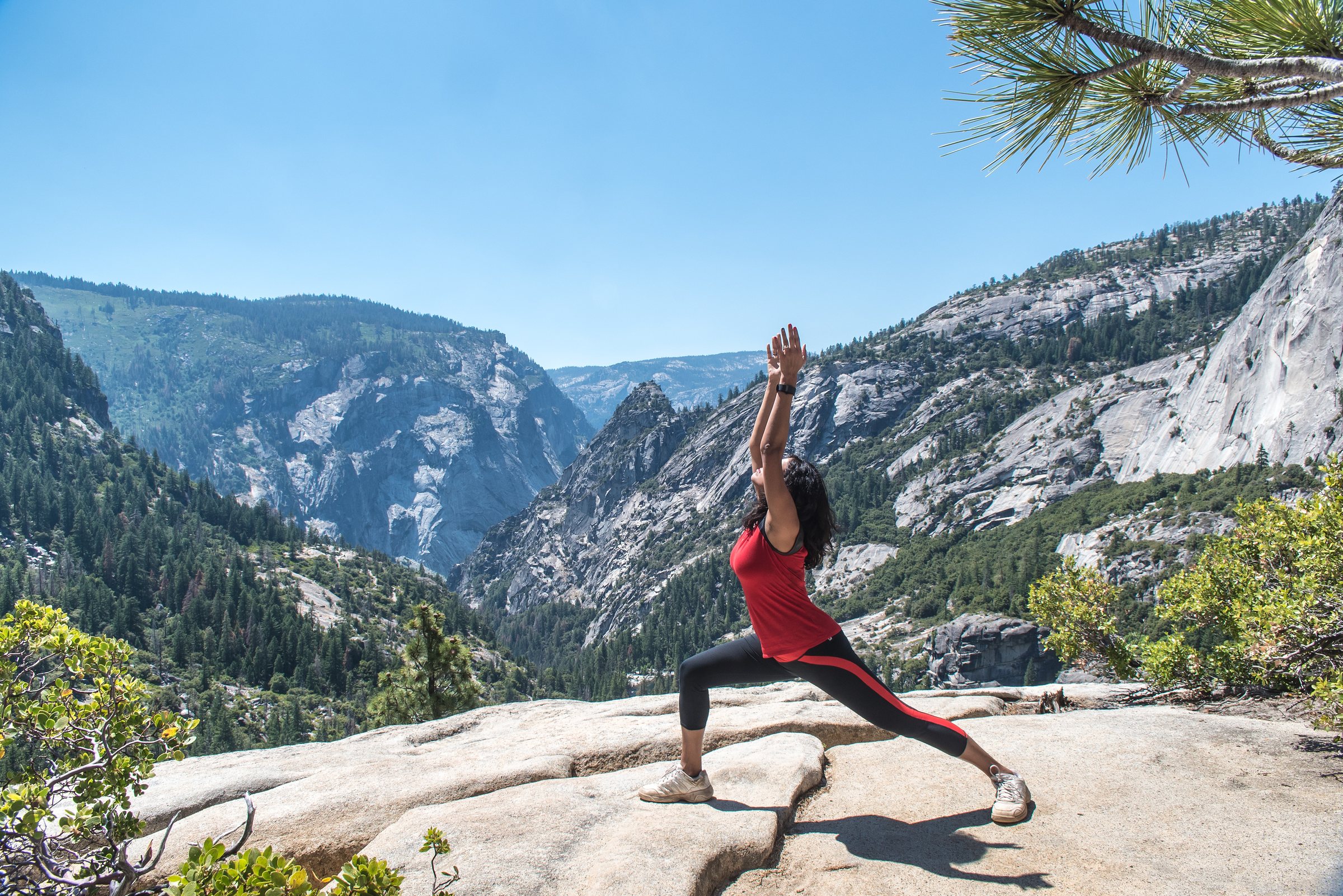 Yosemite from nevada falls top