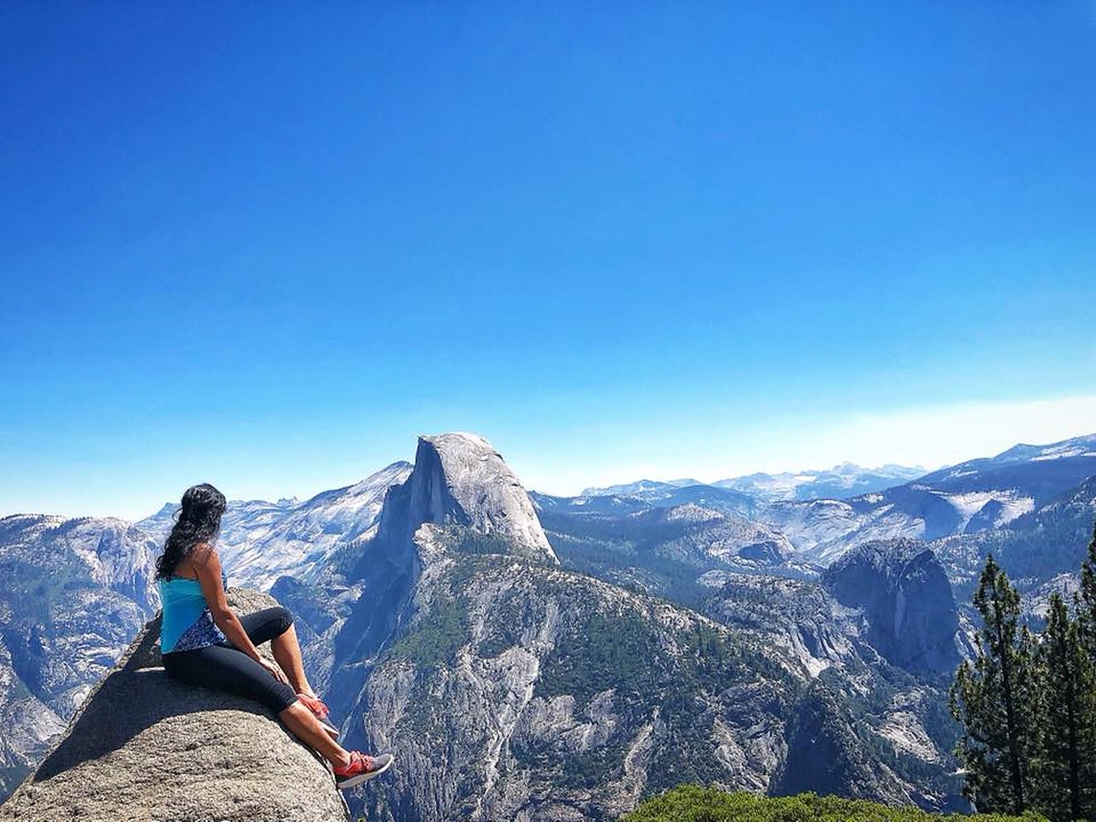 yosemite panorama from inspiration point