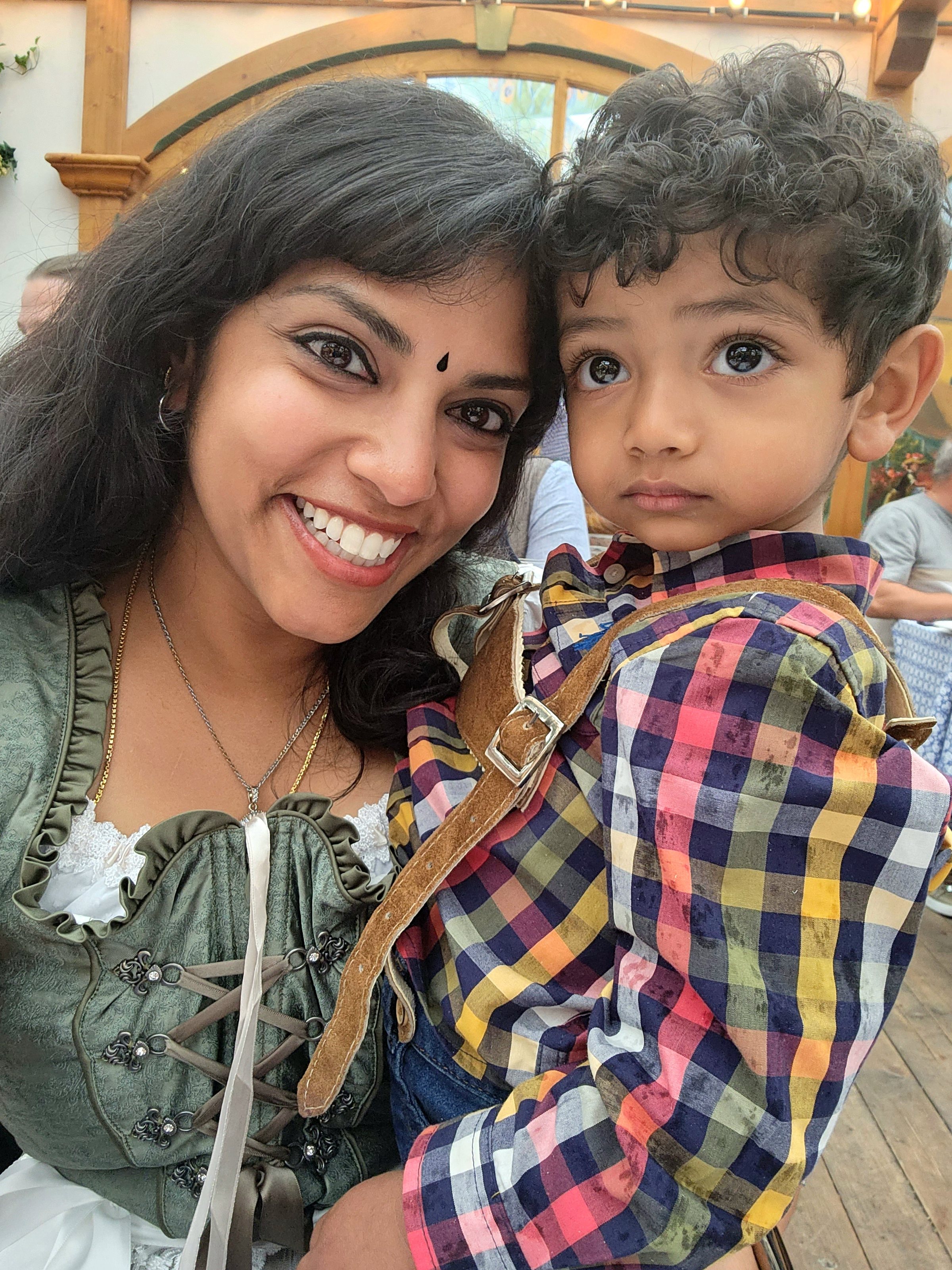 what it's like dressing up and taking kids to munich's oktoberfest